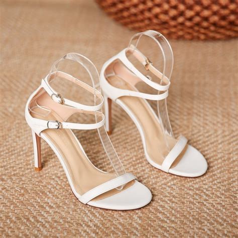 white chanel sandals replica|women's white heeled sandals.